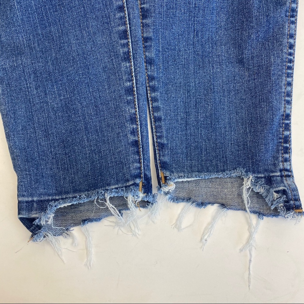 Madewell 10” High Rise Skinny Jeans: Drop Step Hem - Picture 11 of 16